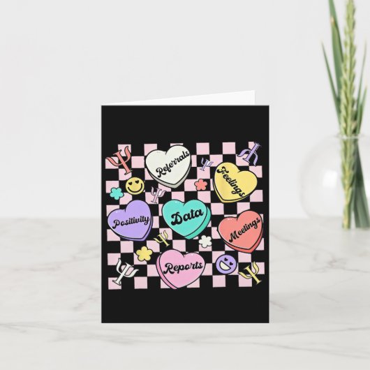 Schoolpsycholoog Valentijn Kaart (Voorkant)