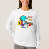 Schoolraketten - schoolbenodigdheden t-shirt (Voorkant)