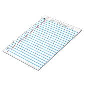 Schoolregel Notitieblok (Schuin)