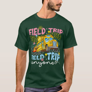 Schoolreis Iedereen Schoolreizen Velddag Docenten  T-shirt