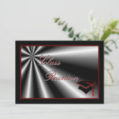 Schoolreünie middelbare school kaart (Staand voorkant)