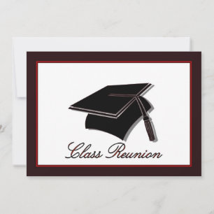 Schoolreünie middelbare school kaart