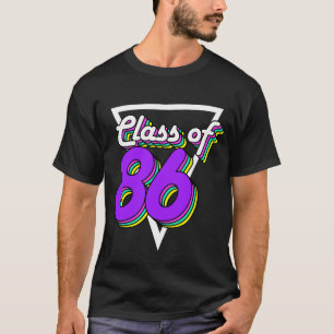 Schoolreünie van 1986 86 33 jaar t-shirt