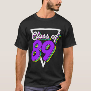 Schoolreünie van 1989 89 30 jaar t-shirt