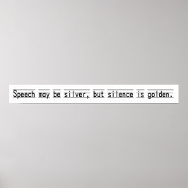  Schoolroom Proverb Poster