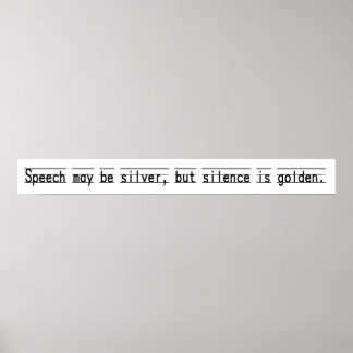  Schoolroom Proverb Poster