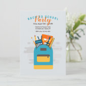 Schoolrugzak Kaart (Staand voorkant)