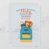 Schoolrugzak Kaart (Voorkant / Achterkant)