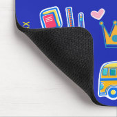 "School's cool let's rule" motivatie citeert gesch Muismat (Hoek)