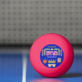 "School's cool let's rule" motivatie citeert Pingpongbal (Net)