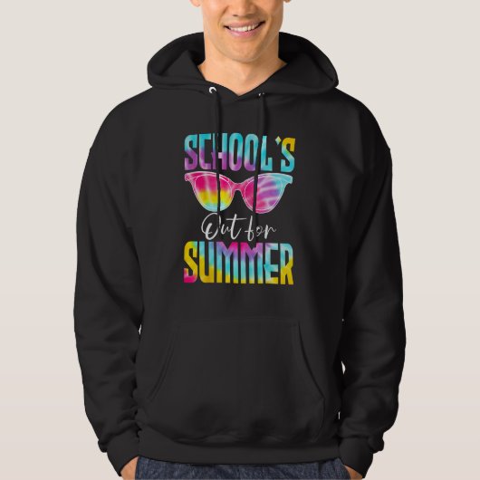 Schools Out for Summer Graduation Students Teacher Hoodie (Voorkant)