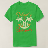 Schools Out For Summer Teacher Student Last Day Of T-shirt (Design voorkant)