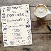 School's Out Forever Teacher Retirement Party Kaart