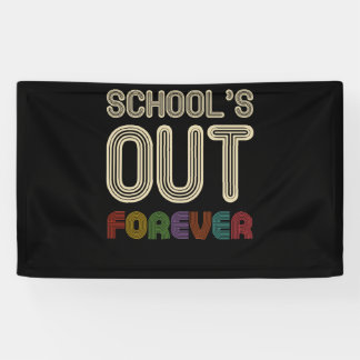 School's Out Forever Teacher Retirement Spandoek
