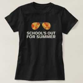 School's Out Retro Zonnebril T-shirt
