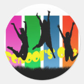 School's Out Stickers (Voorkant)