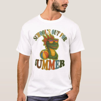 School's Out voor Summer Dragon T-shirt
