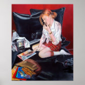 Schoolschilderij is klaar met poster (Voorkant)