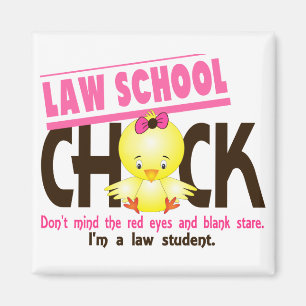 Schoolschool Chick 2 Magneet