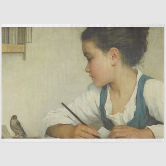 Schoolschool, ontkoppeling en Afbeelding Tissuepapier (Voorkant)