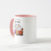 Schoolschool voor chemie en wetenschappen mok (Voorkant links)