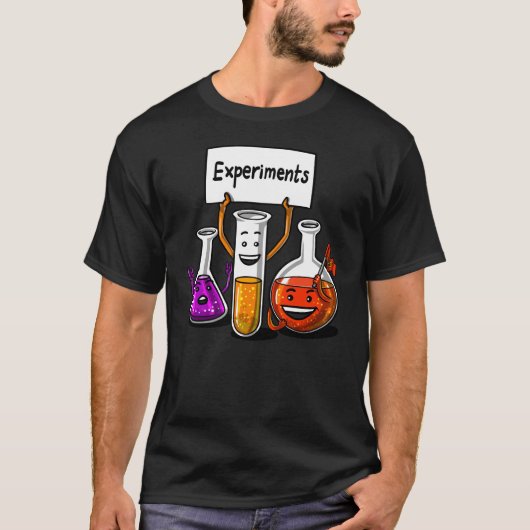 Schoolschool voor chemie en wetenschappen t-shirt (Voorkant)