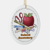 Schoolsecretaresse ornament (Rechts)