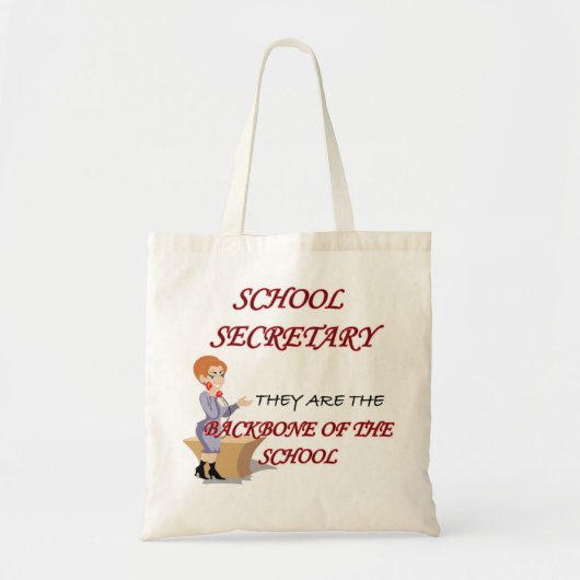 SCHOOLSECRETARIS 2-kopie Tote Bag (Voorkant)