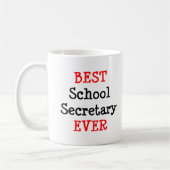 Schoolsecretaris, Best Koffiemok (Links)