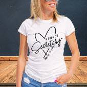 Schoolsecretaris Hart  Tshirt