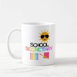 Schoolsecretaris Koffiemok