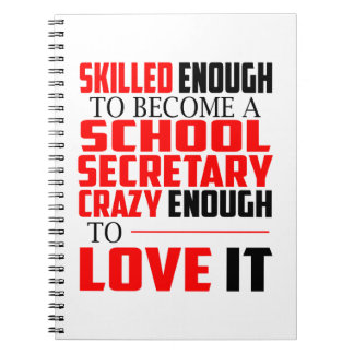 Schoolsecretaris Notitieboek Funny Gifts Women Man