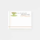 Schoolsecretaris Sticky Notes (Voorkant)