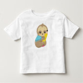 Schoolsleuf, klapsleuf, Baby sleuf, pen, potlood Kinder Shirts (Voorkant)