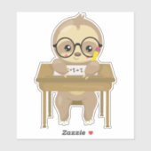 Schoolsleuf, klapsleuf, Baby sleuf, schoolbureau Sticker (Vel)