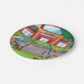 Schoolspeelplaats Papieren Bordje (Gekanteld)