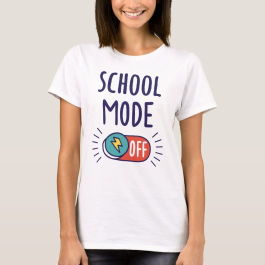 Schoolstand uit t-shirt (Voorkant)