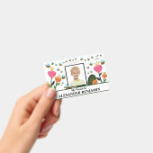 Schoolstudent Kind Foto Naam ID Kaart Aangepast Badge (Handheld)