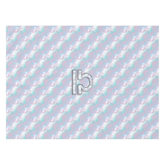 Schoolsymbool Moeder van parelstijl Tafelkleed (Voorkant (Horizontaal))