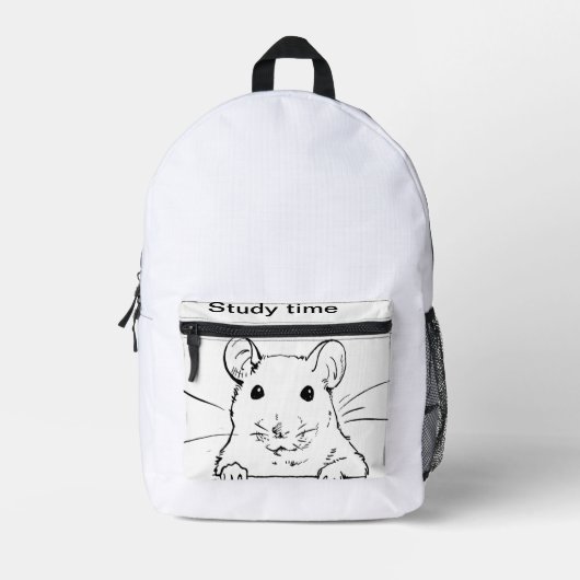 Schooltas Bedrukte Rugzak (Voorkant)