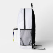 Schooltas. Bedrukte Rugzak (Rechts)