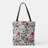 Schooltas voor leraren tote bag (Achterkant)