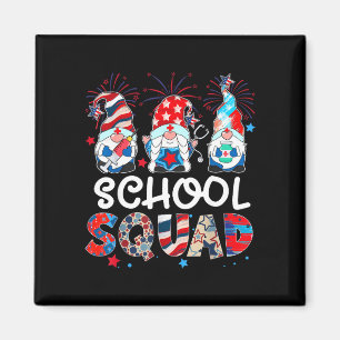 Schoolteam kabouter verpleegster patriottische ste magneet