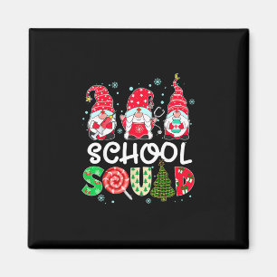 Schoolteam kabouter verpleegster stethoscoop kerst magneet