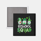Schoolteam kabouter verpleegster stethoscoop klave magneet (Voorkant / Achterkant)
