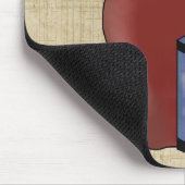 Schoolthema Beste leraar Apple Fun Mousepad Muismat (Hoek)