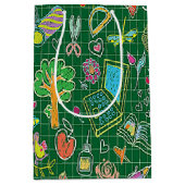 Schoolthema medium cadeauzakje (Voorkant)