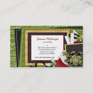 Schoolthema Visitekaartje