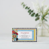 Schoolthema Visitekaartje (Staand voorkant)