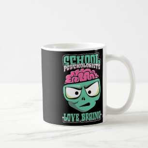 Schooltherapeut Psycholoog Terug naar school Psych Koffiemok
